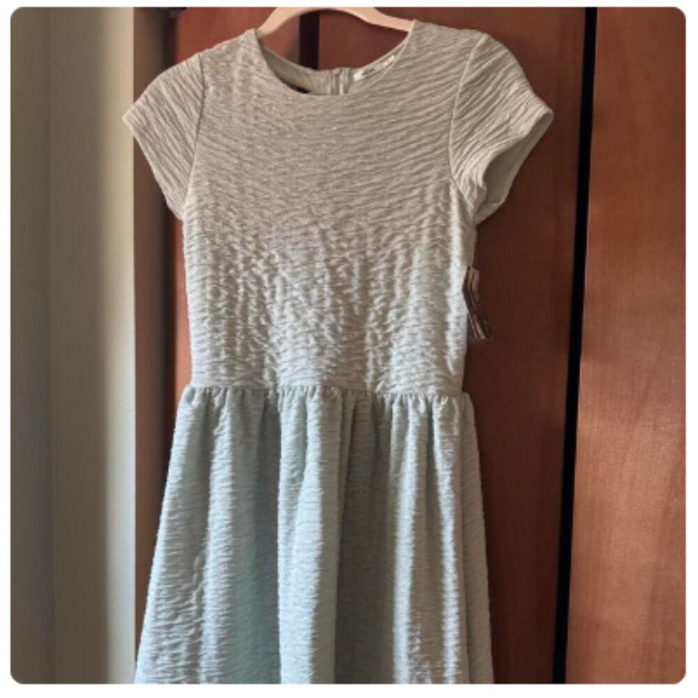 NWT Kimchi Blue Mint Green Cap Sleeve Dress